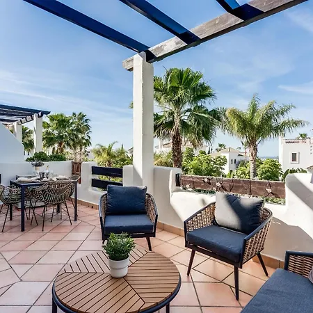 Sunset Golf - With Pool And Parking Daire Estepona